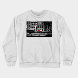 The Red Door in Amsterdam Crewneck Sweatshirt